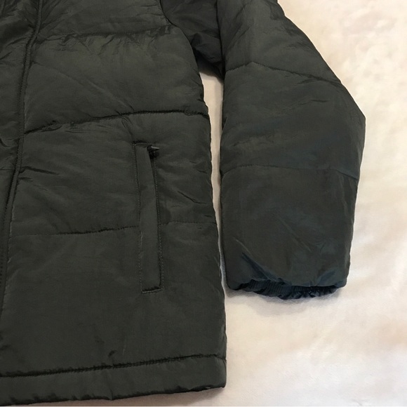 Goodfellow Mens Mid Weight Puffer Jacket Slate Gray Size Small New! - Picture 4 of 6